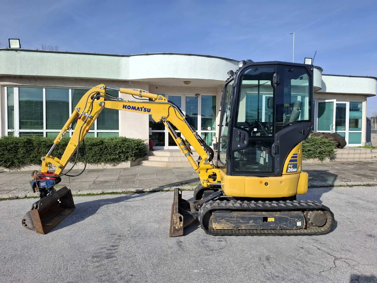 Багер Komatsu PC26 MR-5 , 3 КОФИ, снимка 1
