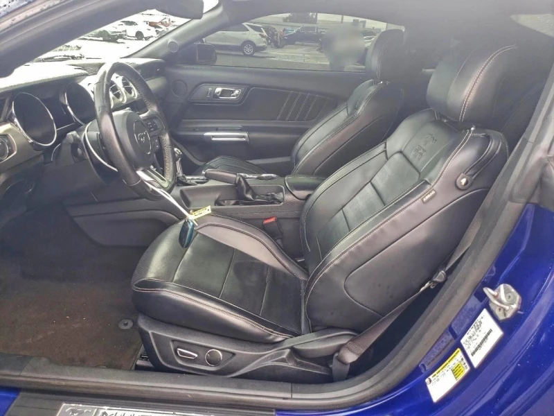 Ford Mustang 2.3 ECOBOOST| КОЖА| BLIND| АВТОМАТ| 50 YEARS ANNIV, снимка 5 - Автомобили и джипове - 52913599