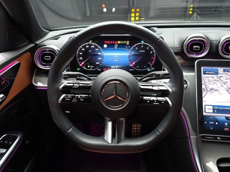 Mercedes-Benz C 300 C300 4MATIC AMG Line| 255к.с.| ВКЛ.ТЕХНОТЕСТ, снимка 13 - Автомобили и джипове - 55582586