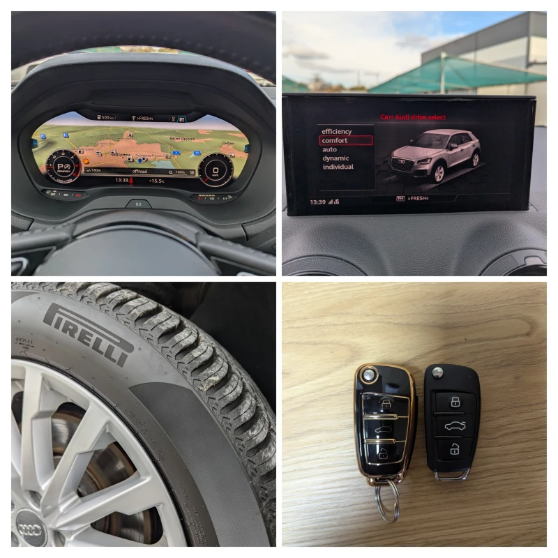 Audi Q2 2.0TDi/Automatic/Quattro/Distronic/Digital/150к.с., снимка 15 - Автомобили и джипове - 52394675