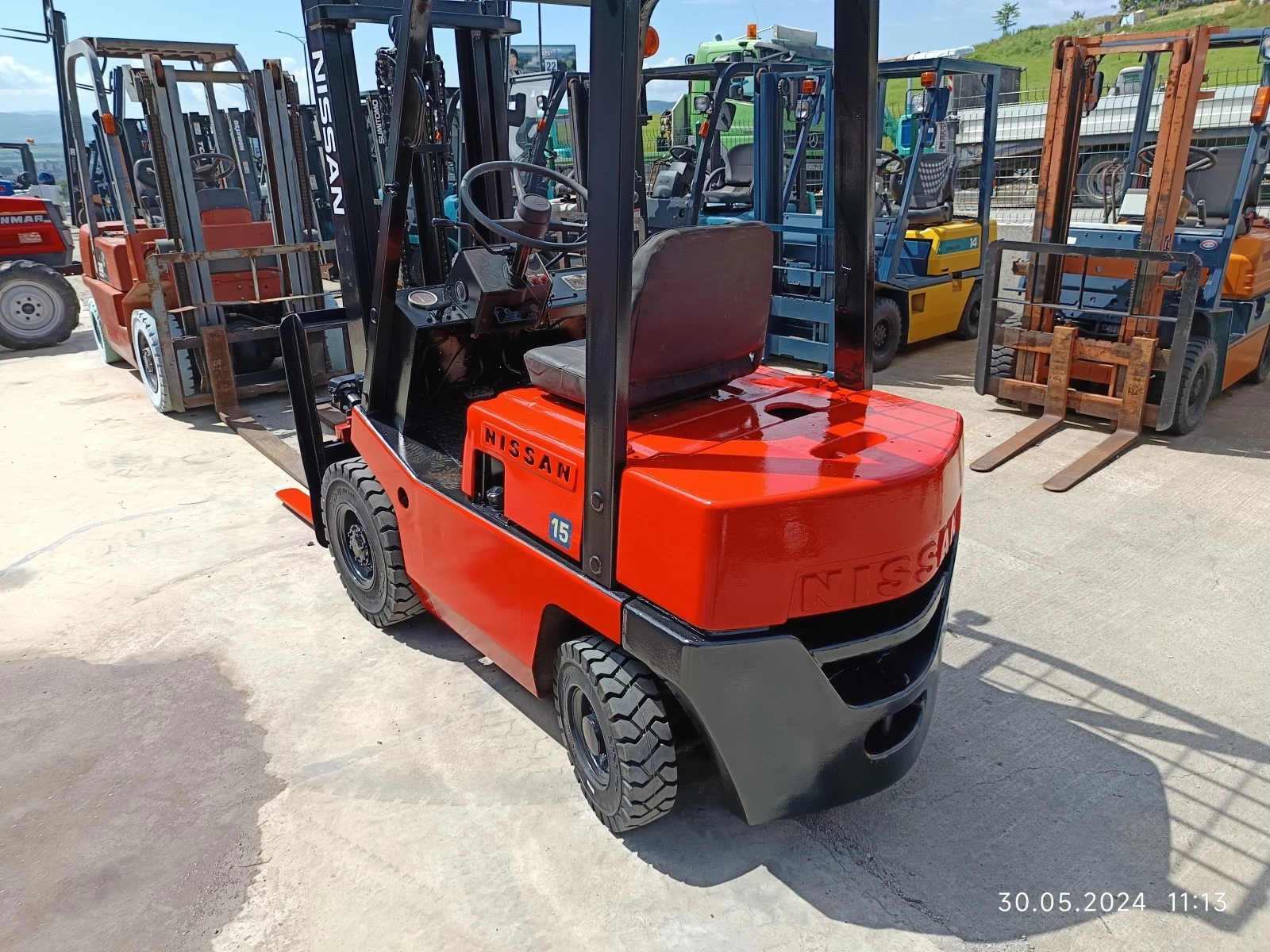 Мотокар Nissan АВТОМАТ НОВ ВНОС, снимка 1