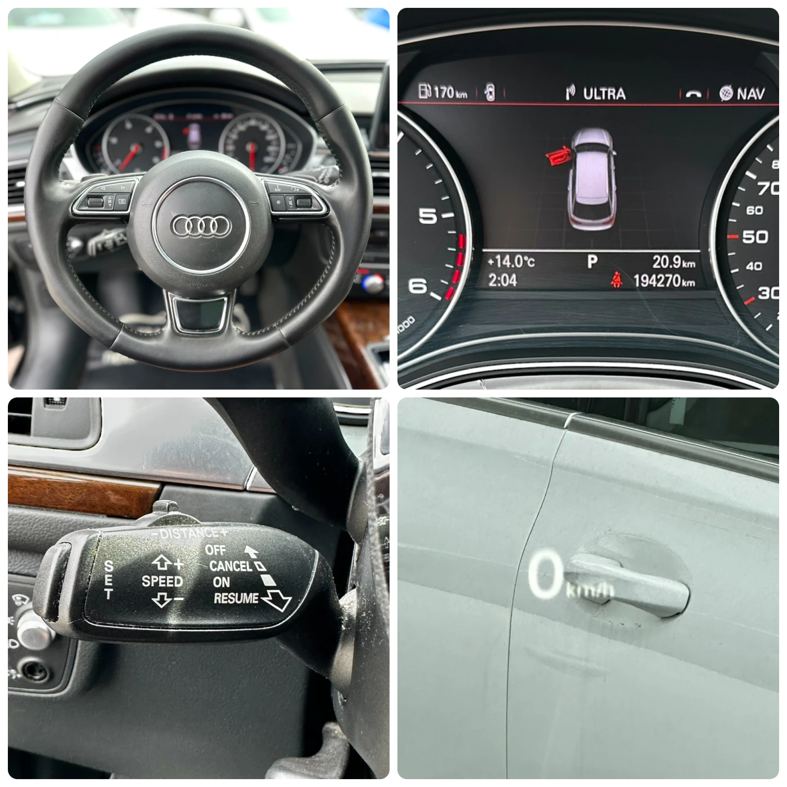 Audi A6 3.0Bi-TDI 313HP HUD PANO DISTRONIC CAMERA EU5B, снимка 13 - Автомобили и джипове - 54357639