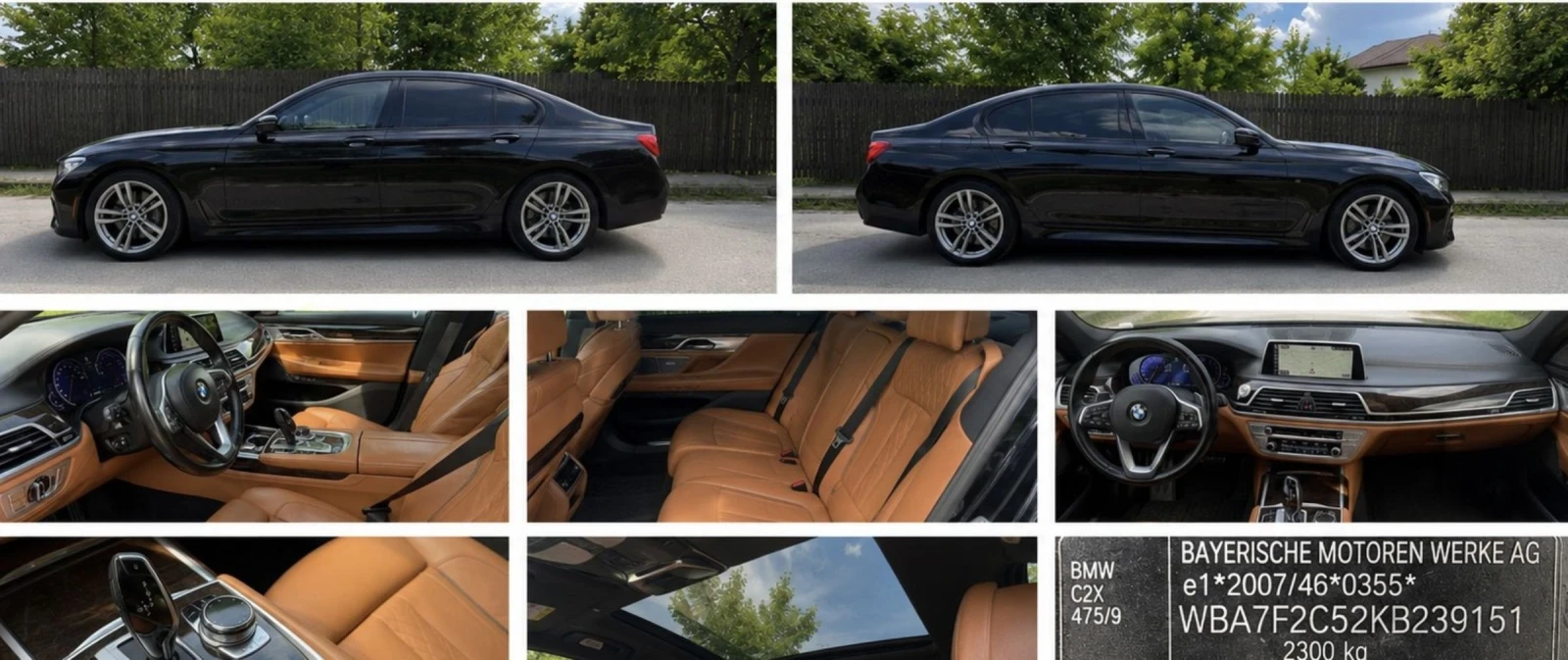 BMW 750 750 li, снимка 5 - Автомобили и джипове - 54677485