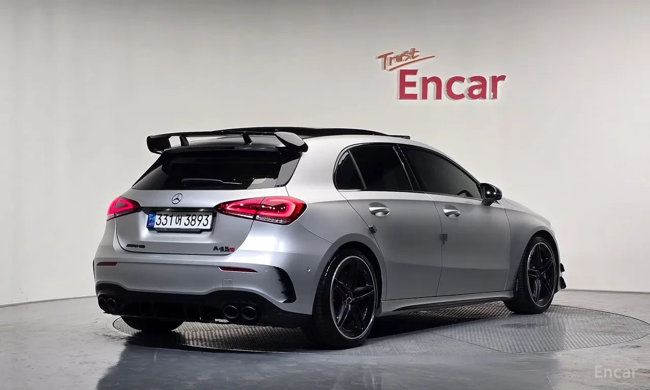 Mercedes-Benz A45 AMG 4M+ S* ПОДГРЕВ* HEAD-UP* КАМЕРА* ШИБИДАХ* DRIFT MO, снимка 3 - Автомобили и джипове - 55756622