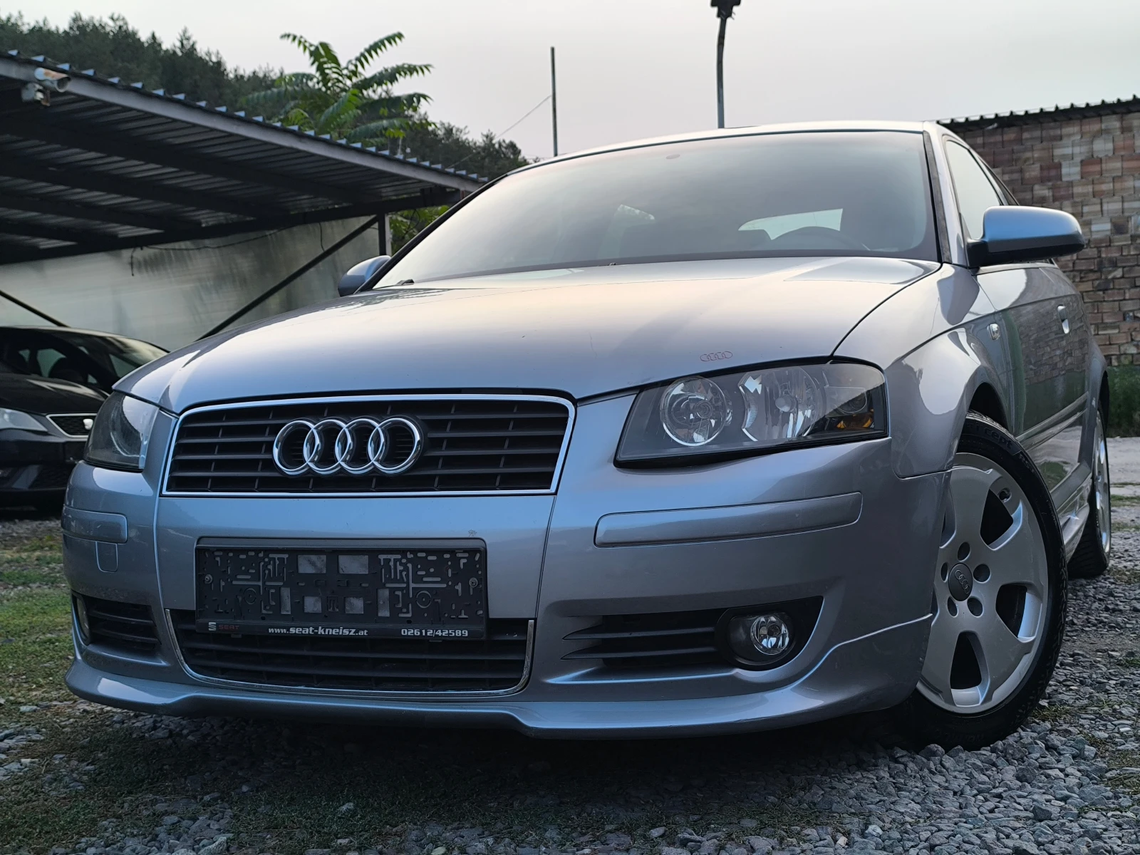 Audi A3 -2.0TDI-140кс-S-line-6 скорости-КОЖА-КЛИМАТРОНИК-, снимка 7 - Автомобили и джипове - 55877176
