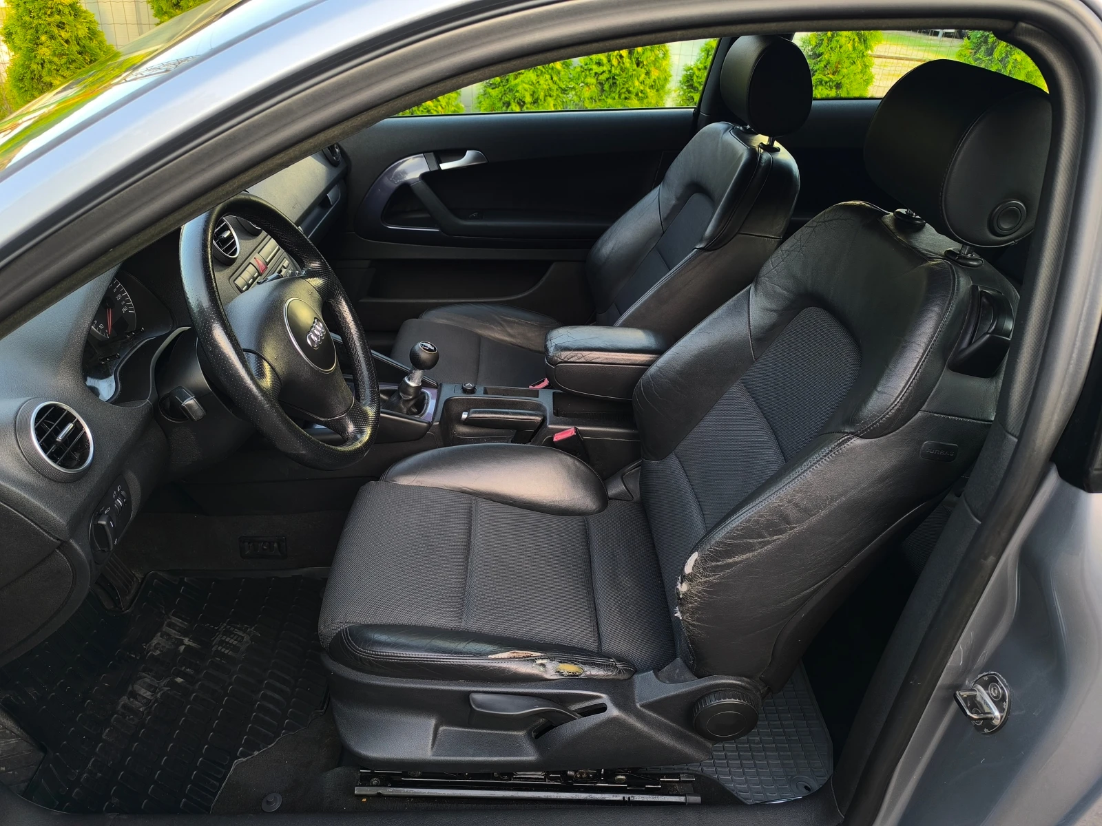 Audi A3 -2.0TDI-140кс-S-line-6 скорости-КОЖА-КЛИМАТРОНИК-, снимка 9 - Автомобили и джипове - 55877176