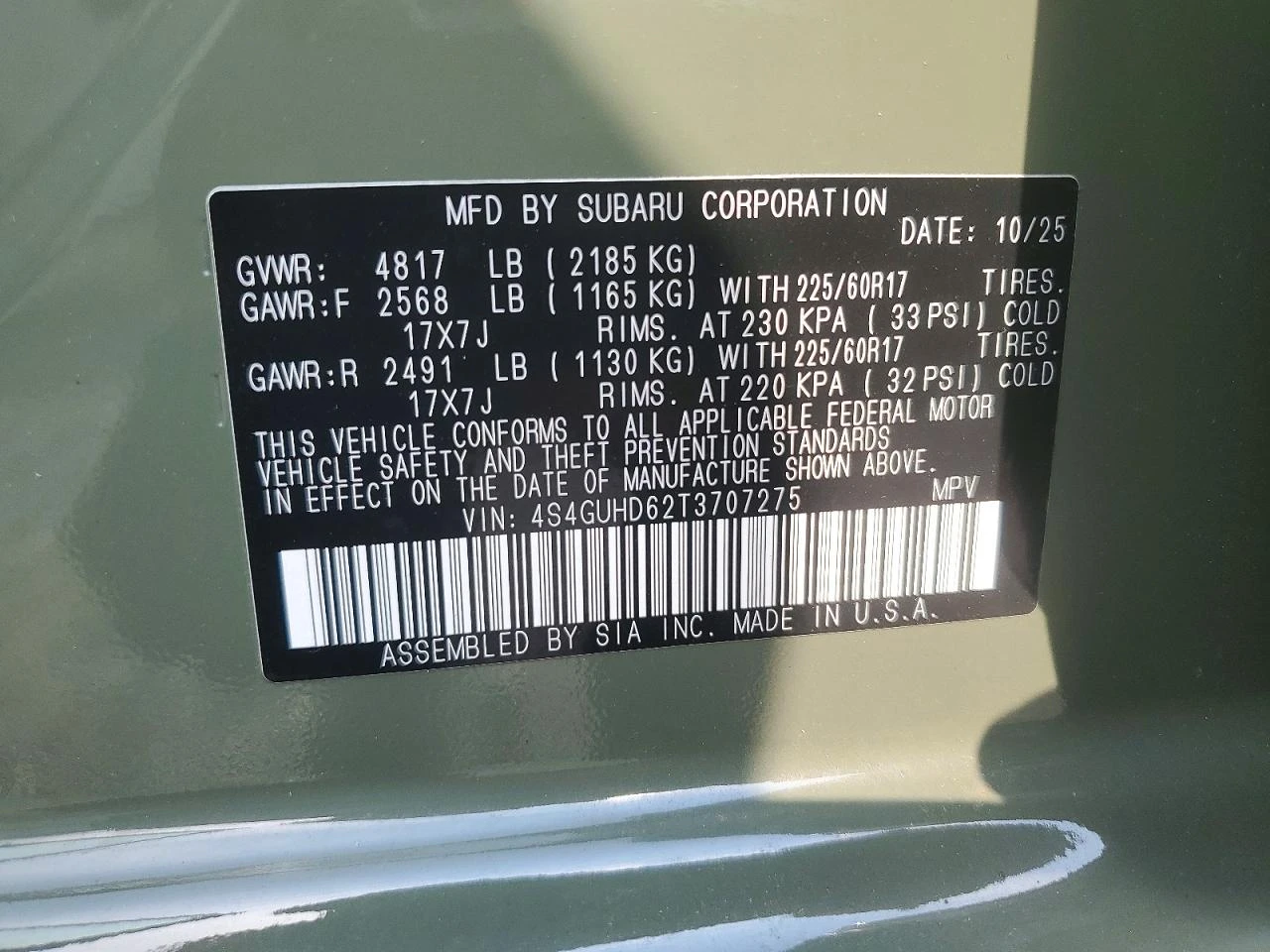 Subaru Crosstrek 2.5l Premium, снимка 13 - Автомобили и джипове - 56564940