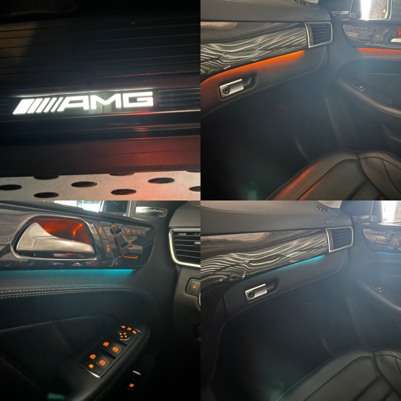 Mercedes-Benz ML 63 AMG 3xTV/KEYLESS/КАМЕРА/HARMAN/Подгрев/Реални км/FULL/, снимка 17 - Автомобили и джипове - 46282177