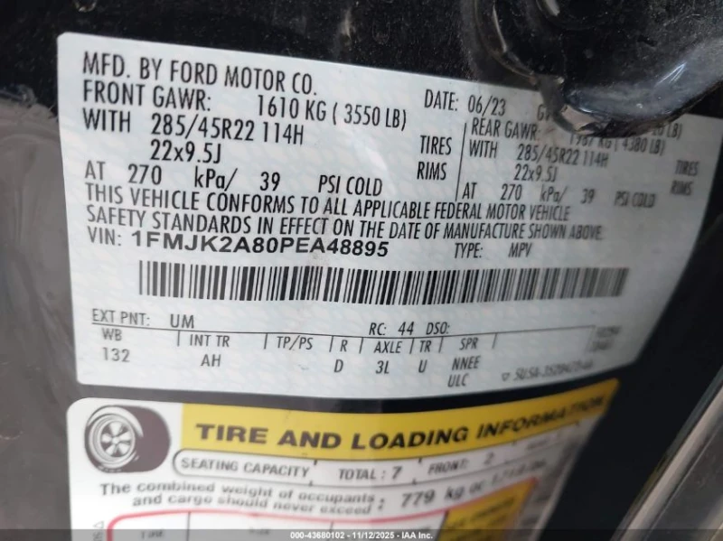 Ford Expedition 3.5L V-6 DI, DOHC, VVT, TURBO, 400HP 4X4 Drive, снимка 14 - Автомобили и джипове - 52938687