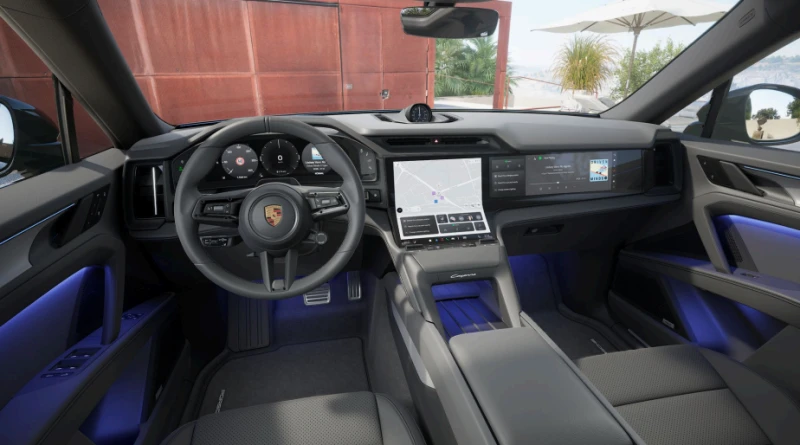 Porsche Cayenne ELECTRIC/NEW MODEL/SPORT CHRONO/BOSE/PANO/P.SCREEN, снимка 5 - Автомобили и джипове - 53519353