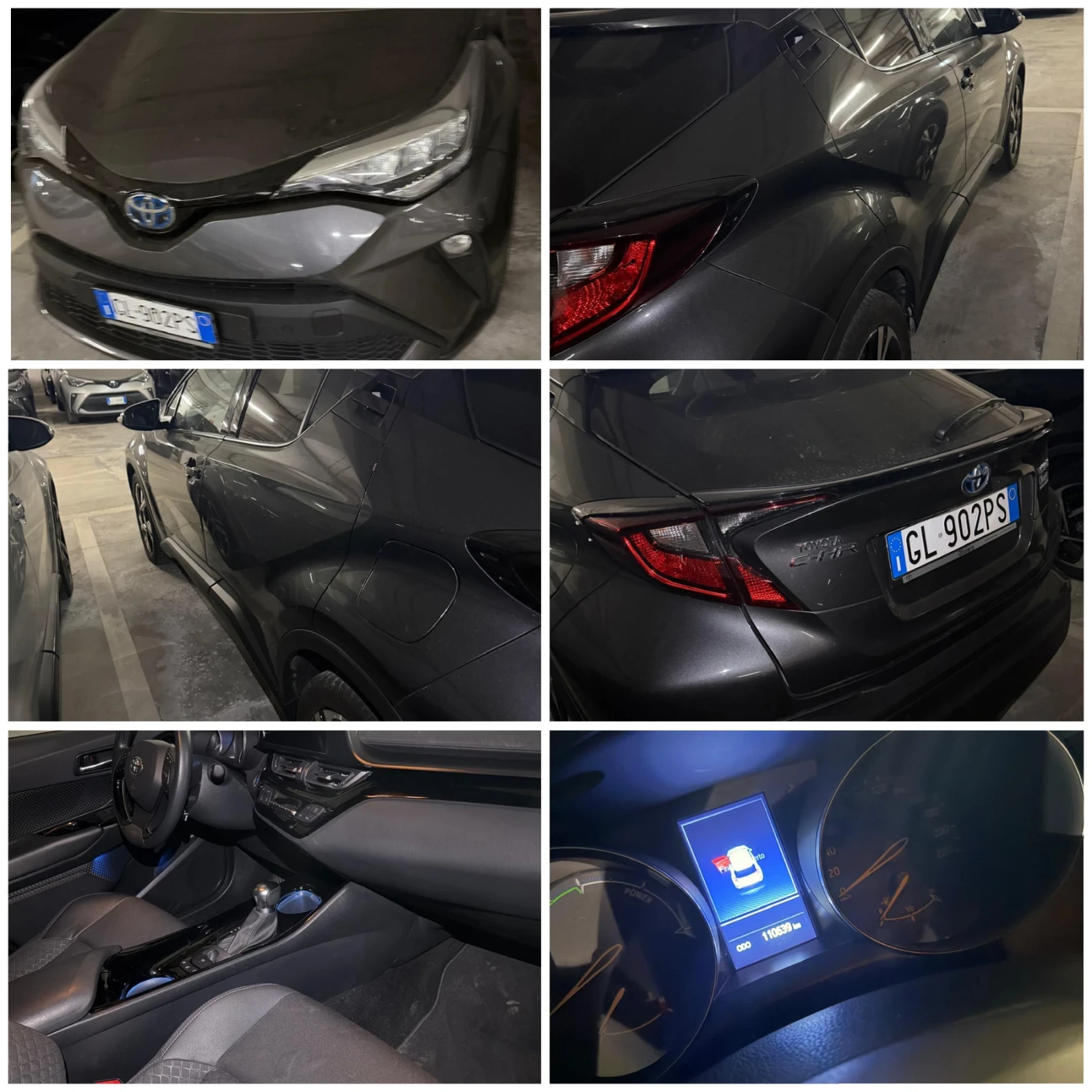 Toyota C-HR 1.8h 122к.с FACE  Luxury с Гаранция в Тойота , снимка 17 - Автомобили и джипове - 55537809