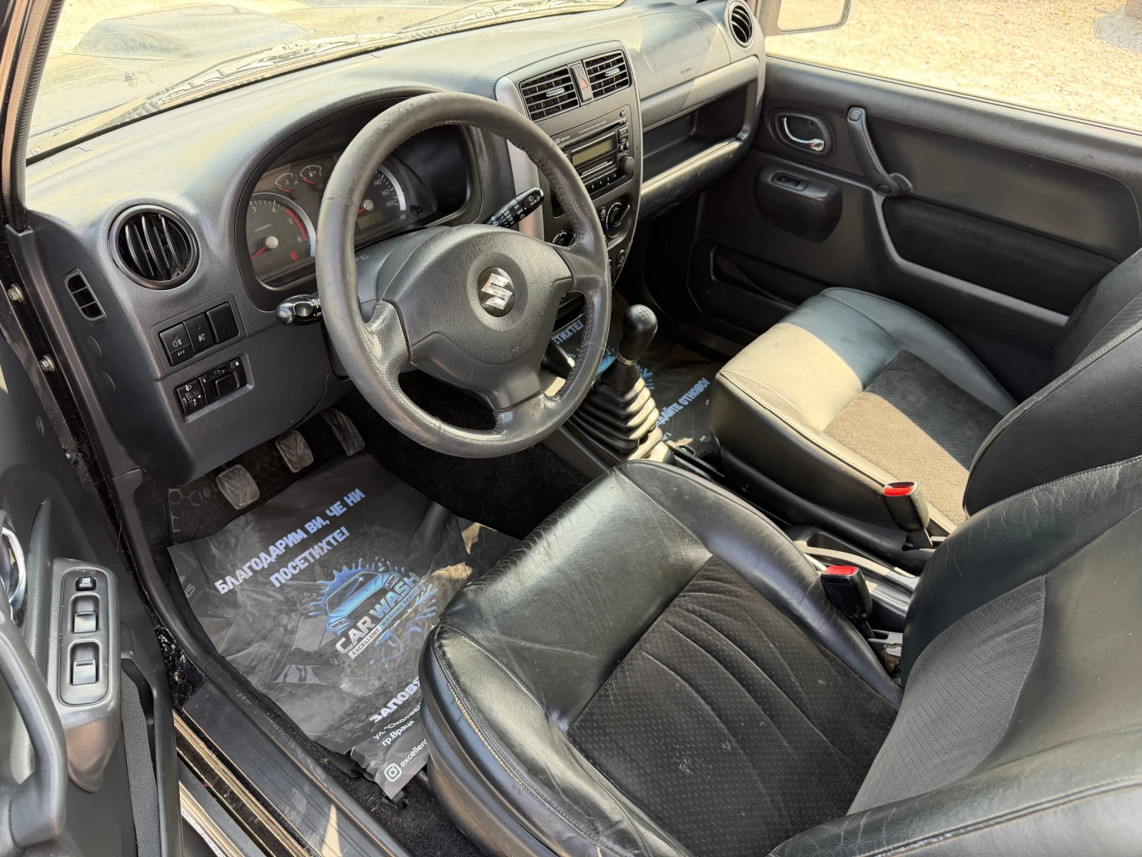 Suzuki Jimny 1.5/85кс 4х4 Кожа, Климатик, 126000км Сервизни док, снимка 9 - Автомобили и джипове - 55968403