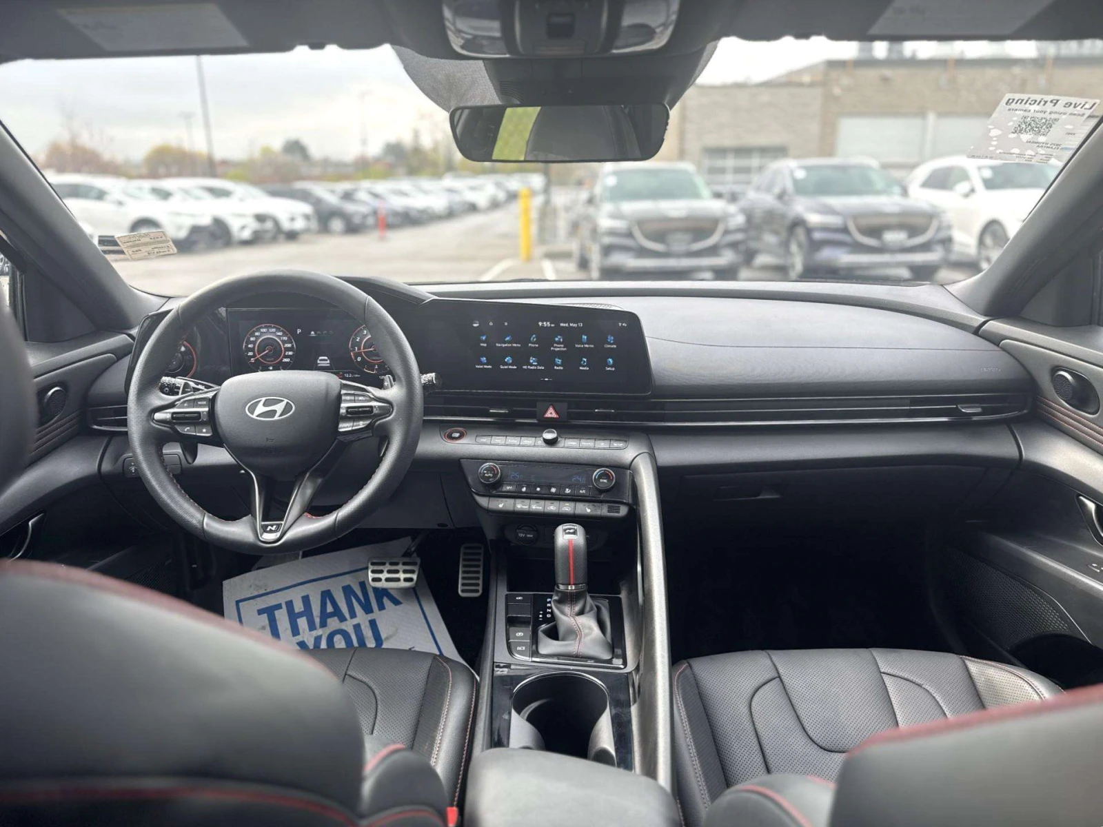 Hyundai Elantra N Line Ultimate / BOSE 8 /  DISTRONIC / ЦЕНА ДО БГ, снимка 13 - Автомобили и джипове - 54980772