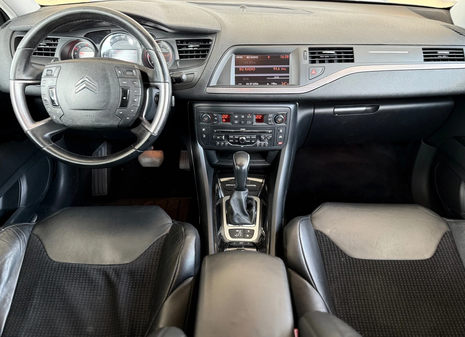 Citroen C5 2.0HDI* 163КС* EXCLUSIVE* NAVI* AVTOMAT* MEMORY* , снимка 9 - Автомобили и джипове - 55155087