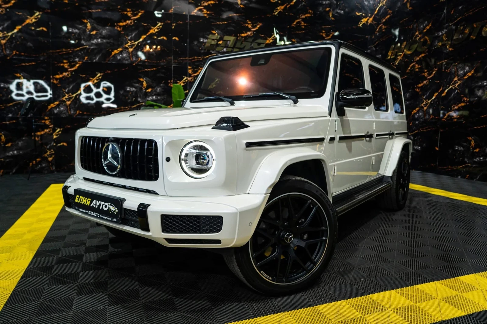 Mercedes-Benz G 500 4MATIC AMG LINE LED DESIGNO BURM 3XTV ЛИЗИНГ 100%, снимка 4 - Автомобили и джипове - 55340406