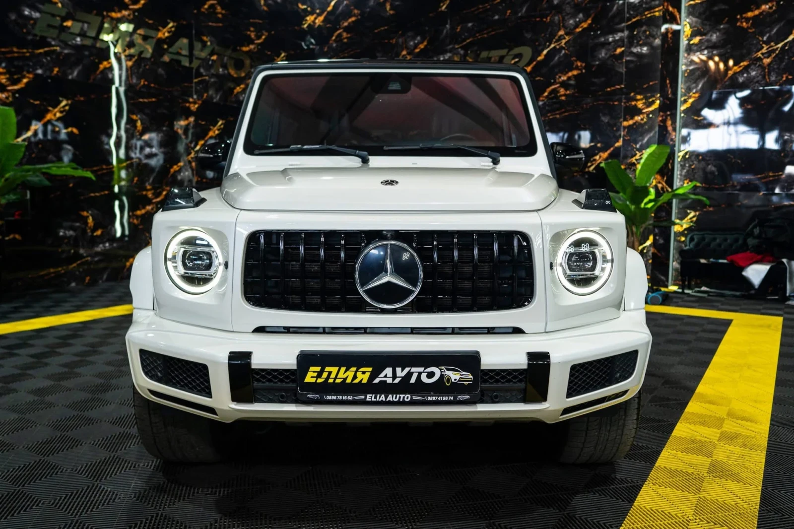 Mercedes-Benz G 500 4MATIC AMG LINE LED DESIGNO BURM 3XTV ЛИЗИНГ 100%, снимка 3 - Автомобили и джипове - 55340406