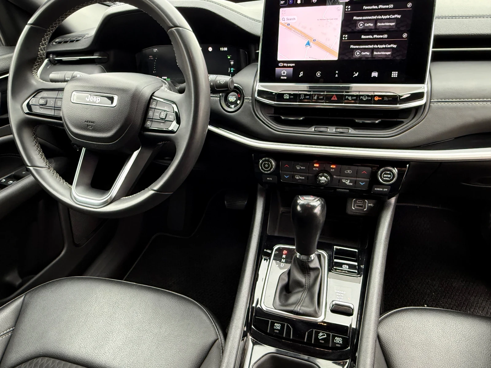 Jeep Compass 1.3i Plug In Hybrid 4xe Distr Kamera Led  CarPlay, снимка 14 - Автомобили и джипове - 55405463
