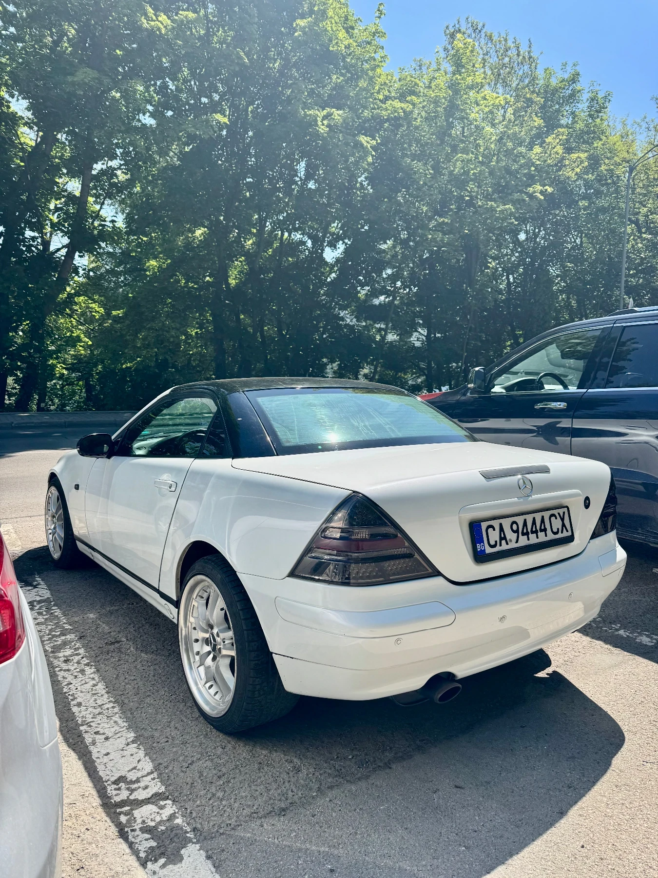 Mercedes-Benz SLK Бяла Перла | Bose | 18" Джанти , снимка 15 - Автомобили и джипове - 54708004