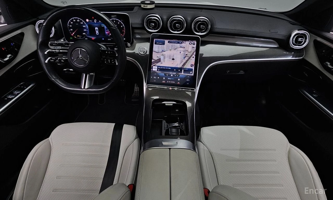 Mercedes-Benz C 300 AMG* LINE* BURMESTER* ОБДУХВАНЕ* ДИСТРОНИК* ХЕДЪП*, снимка 7 - Автомобили и джипове - 56113018
