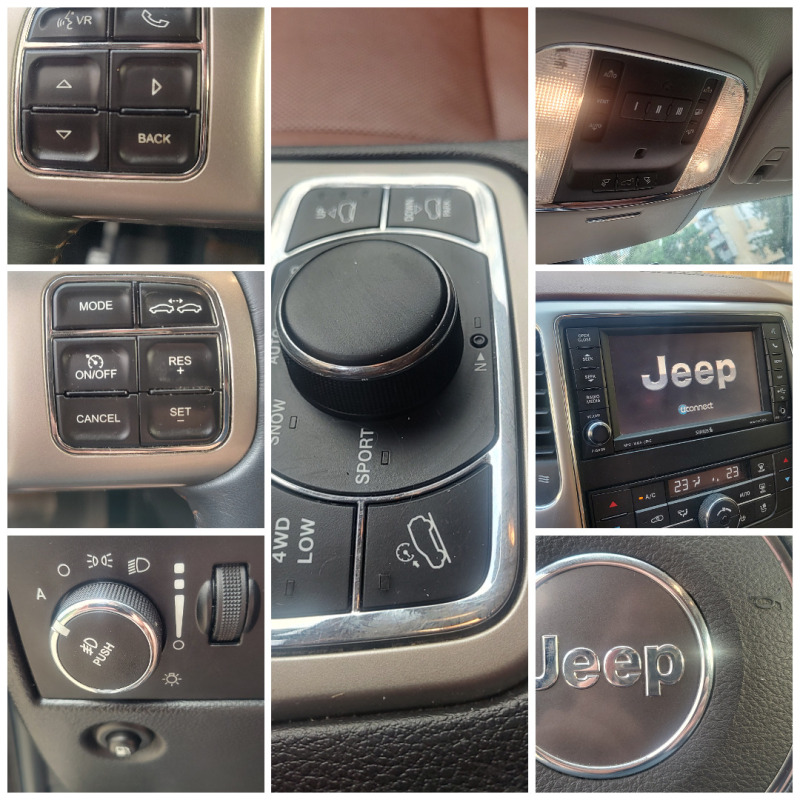 Jeep Grand cherokee 5.7 Overland , снимка 9 - Автомобили и джипове - 46124670