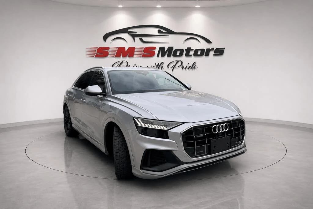 Audi Q8 TECHNIK 55 TFSI| BANG&OLUFSEN| MATRIX| S LINE| ПАН, снимка 3 - Автомобили и джипове - 55277479