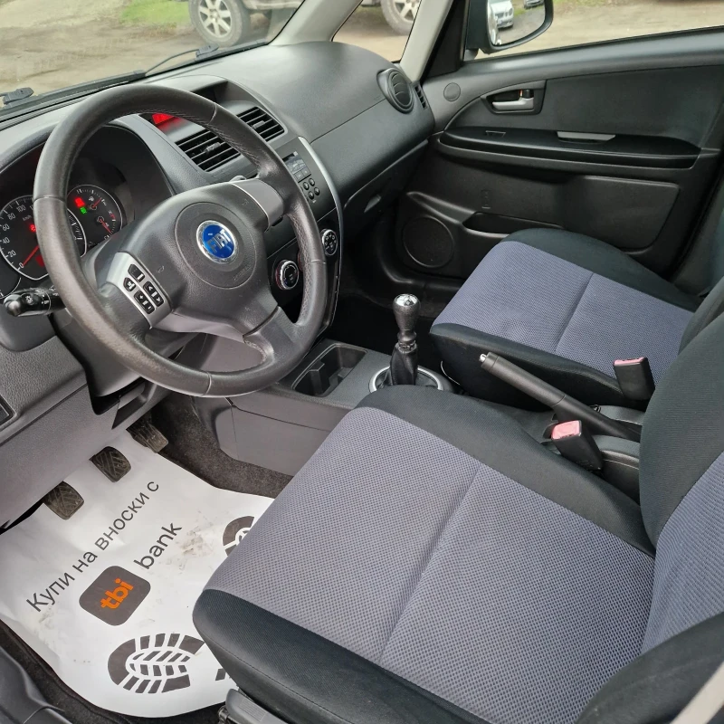 Fiat Sedici 1.6i 4x4, снимка 9 - Автомобили и джипове - 53154835