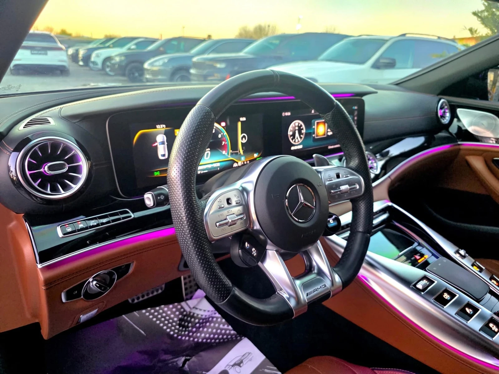 Mercedes-Benz AMG GT 53S 4MATIC FULL   BURMEISTER  100% | Mobile.bg   14