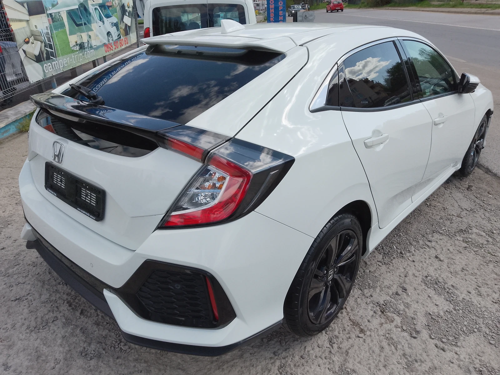 Honda Civic 1.6 i-DTEC/SPORT/БЯЛА ПЕРЛА - изображение 5