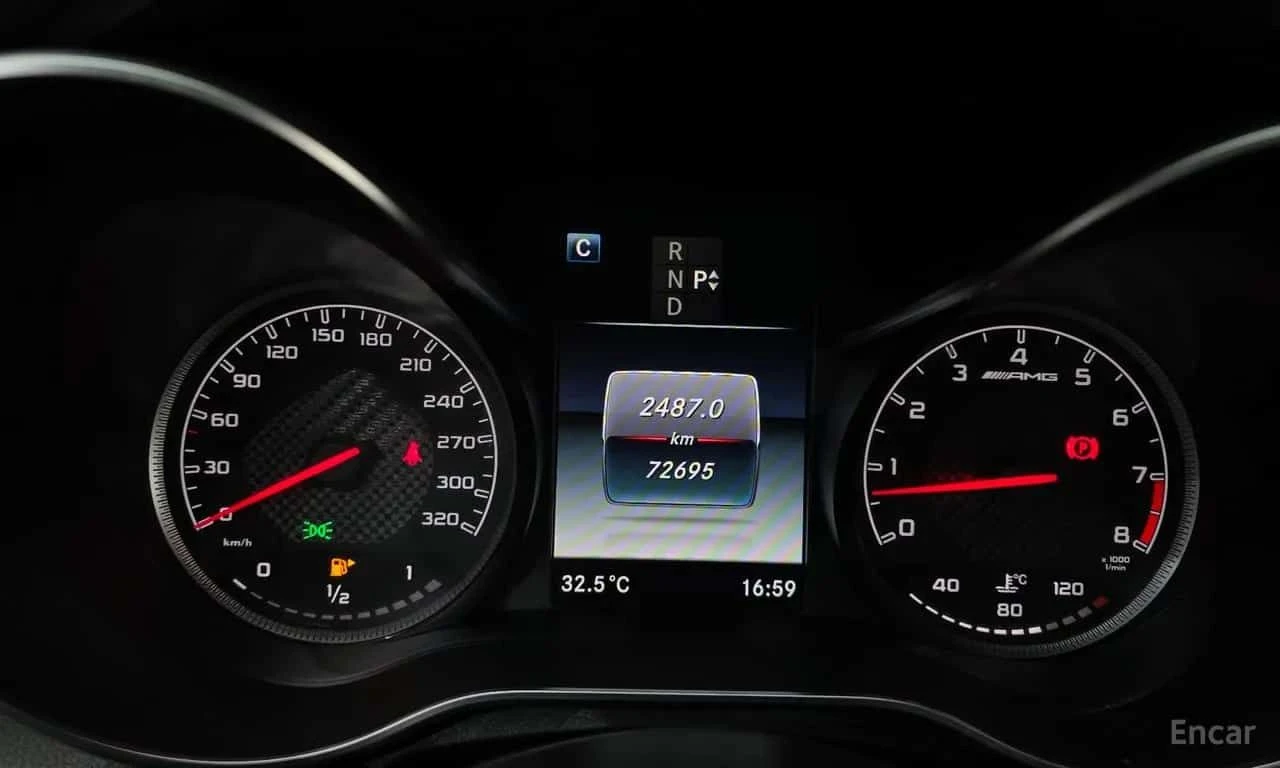 Mercedes-Benz C 63 AMG * C63 * ЦЕНА ДО БГ, снимка 8 - Автомобили и джипове - 55577462