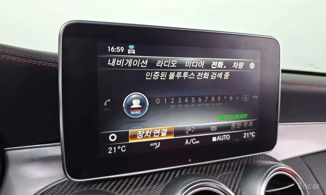 Mercedes-Benz C 63 AMG * C63 * ЦЕНА ДО БГ, снимка 16 - Автомобили и джипове - 55577462