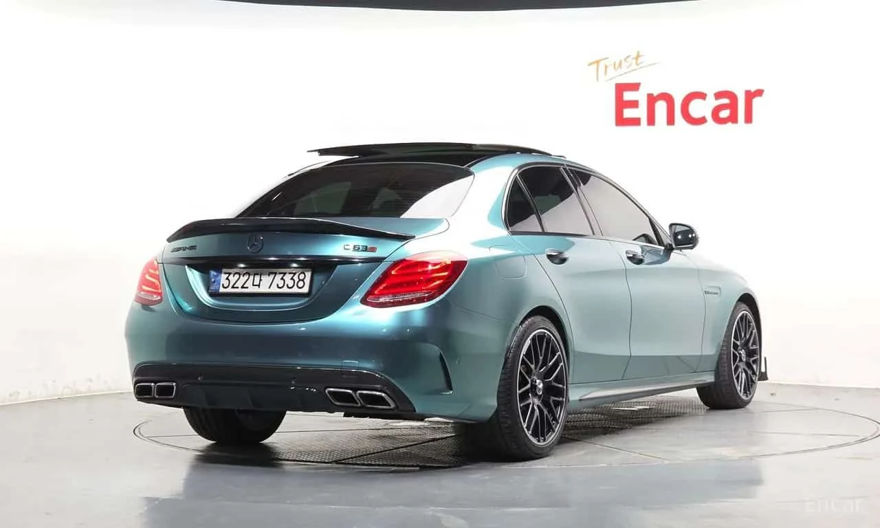 Mercedes-Benz C 63 AMG * C63 * ЦЕНА ДО БГ, снимка 2 - Автомобили и джипове - 55577462