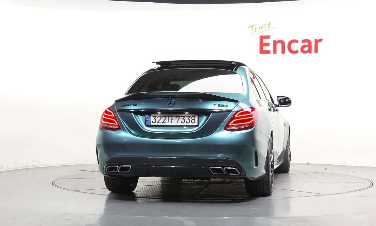 Mercedes-Benz C 63 AMG * C63 * ЦЕНА ДО БГ, снимка 4 - Автомобили и джипове - 55577462
