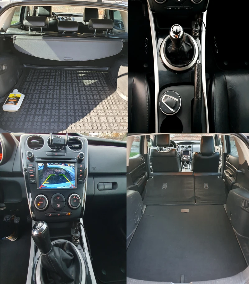 Mazda CX-7 UNIKAT 4X4 EURO 5A FACELIFT-ULTIMATE MZR-CD 2.2D, снимка 14 - Автомобили и джипове - 47871607