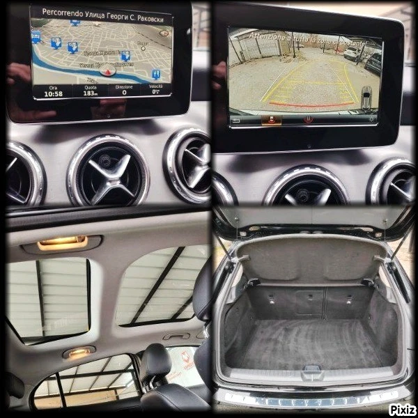 Mercedes-Benz GLA 4х4-АВТОМАТ-7GTRONIC-2.0CDi-КОЖА+ NAVI+ ПАНОРАМА-Т, снимка 12 - Автомобили и джипове - 53443432