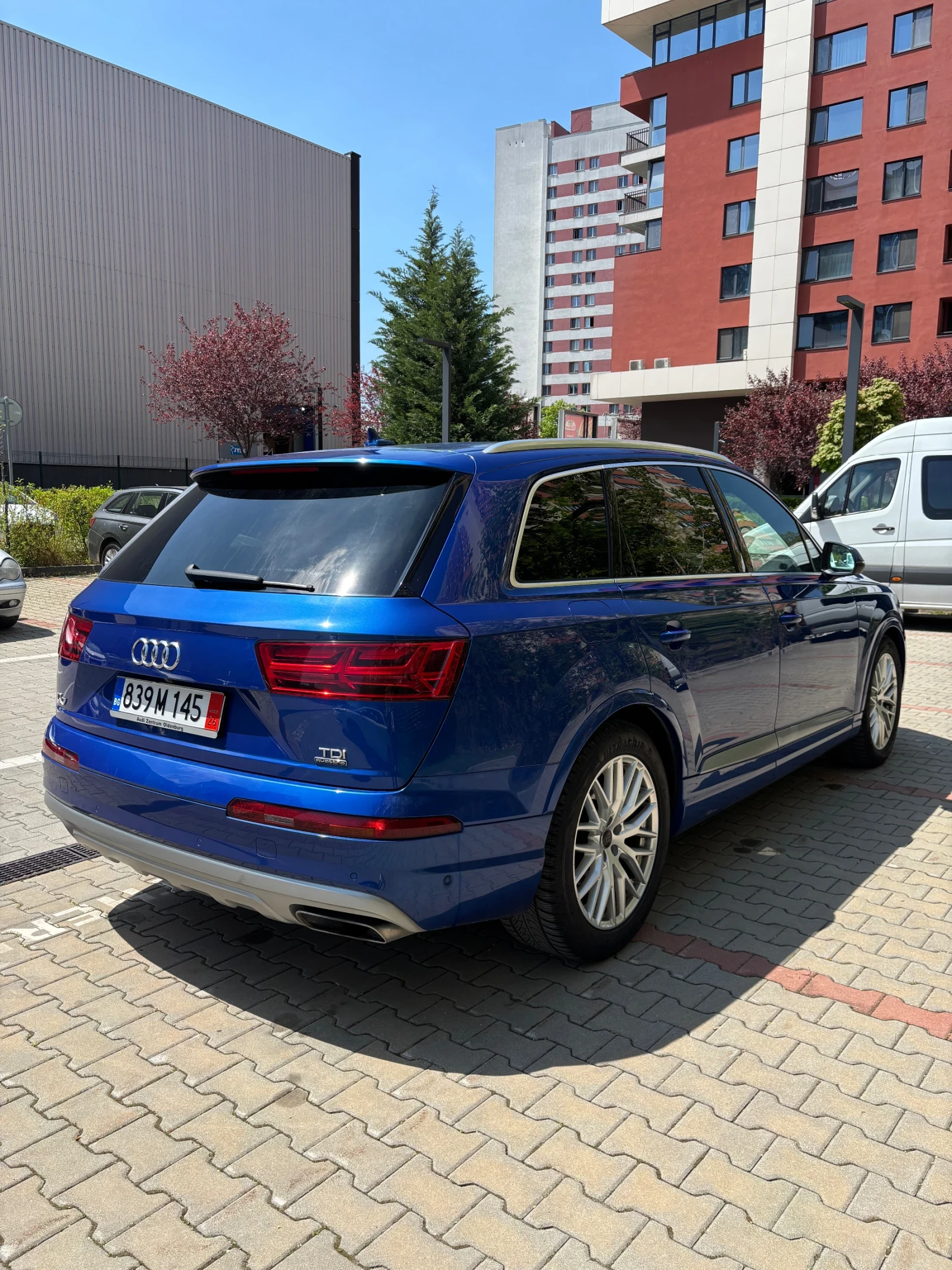 Audi Q7 Въздушно, MATRIX, Завива с 4-те гуми, снимка 5 - Автомобили и джипове - 54420003