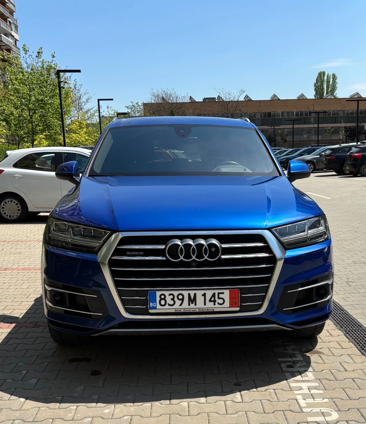 Audi Q7 Въздушно, MATRIX, Завива с 4-те гуми, снимка 8 - Автомобили и джипове - 54420003