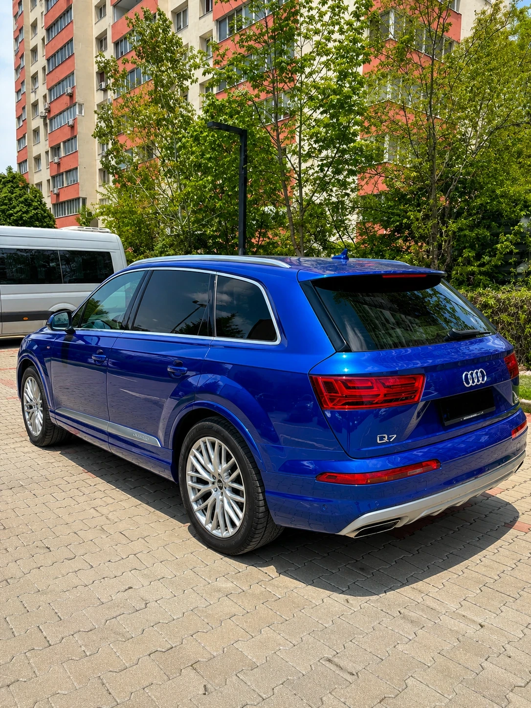 Audi Q7 Въздушно, MATRIX, Завиващ заден мост, снимка 4 - Автомобили и джипове - 54544435