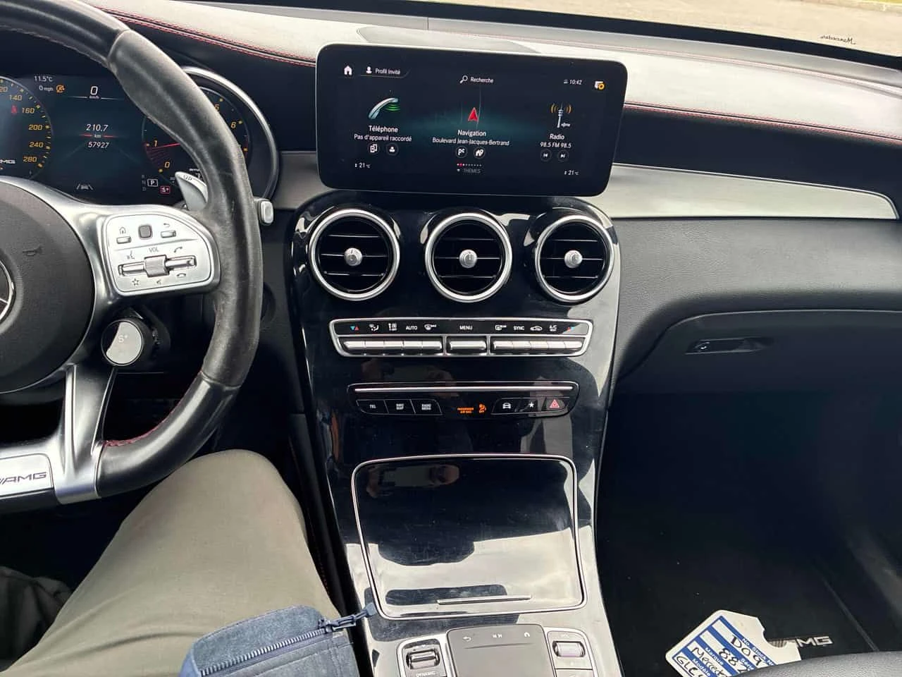 Mercedes-Benz GLC 43 AMG 4MATIC* DISTRONIC* BURMESTER* 360* ��������� ����� | Mobile.bg � ����������� 9
