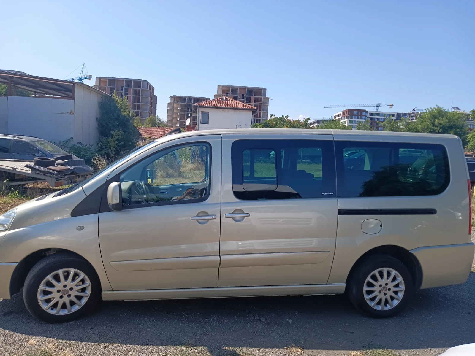 Fiat Scudo 2.0HDI-MAXI-PANORAMA-КЛИМА-8МЕСТА-НОВ ВНОС - изображение 5