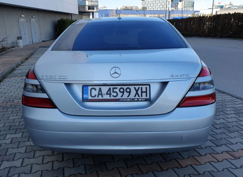 Mercedes-Benz S 320 CDI/4Matic/Дистроник/NightVision/Вс.платено , снимка 5 - Автомобили и джипове - 47832311