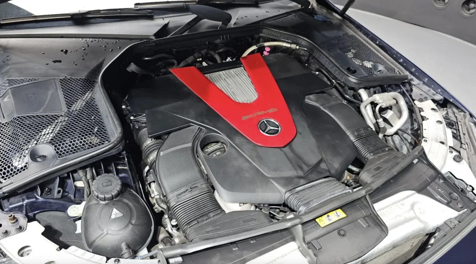 Mercedes-Benz C 43 AMG BURMESTER/ ПОДГРЕВ / ПАНО /HUD, снимка 5 - Автомобили и джипове - 55326359