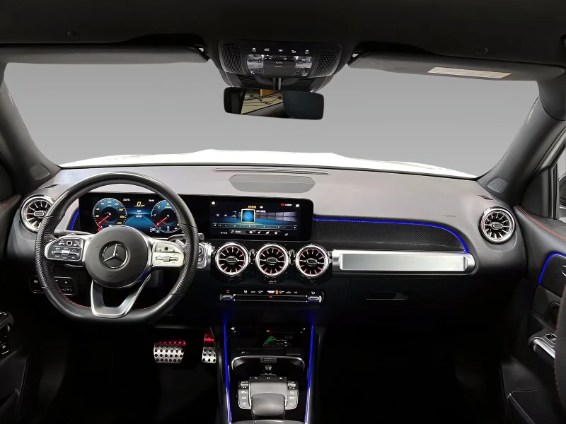 Mercedes-Benz GLB 220d/4M/AMG/190HP/DISTR/NIGHT/CAM/DAB/ACC/LED/141D, снимка 10 - Автомобили и джипове - 51997738