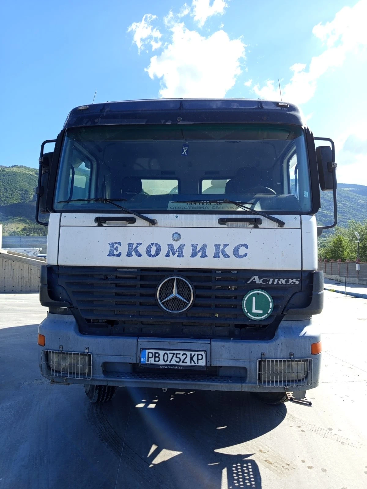 Бетон миксер Mercedes ACTROS 4140, снимка 5 - Индустриална техника - 55175988