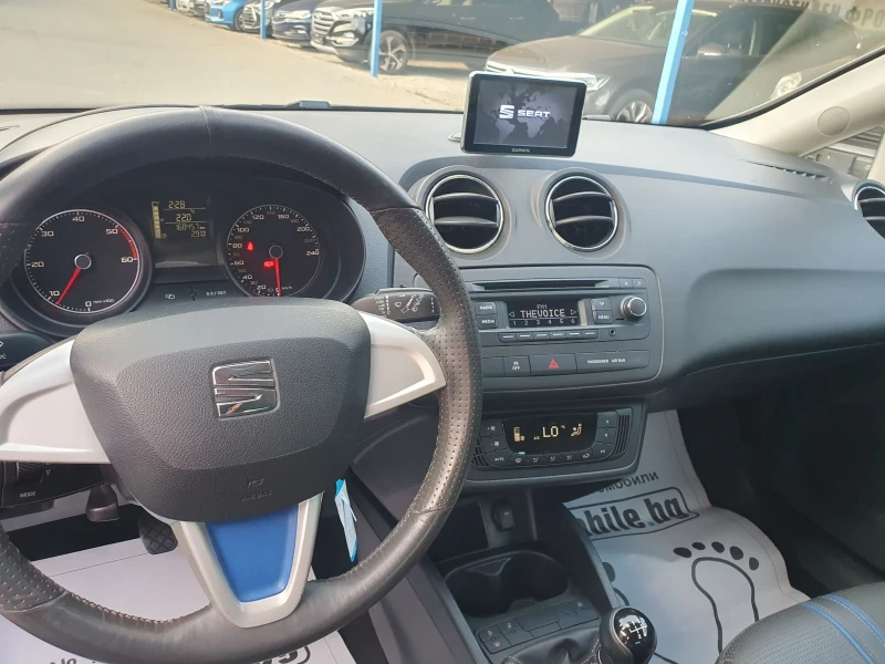 Seat Ibiza 1.6 TDI  FULL 90 ks.NAVI KOJA  2015 EUR 5, снимка 13 - Автомобили и джипове - 49404387