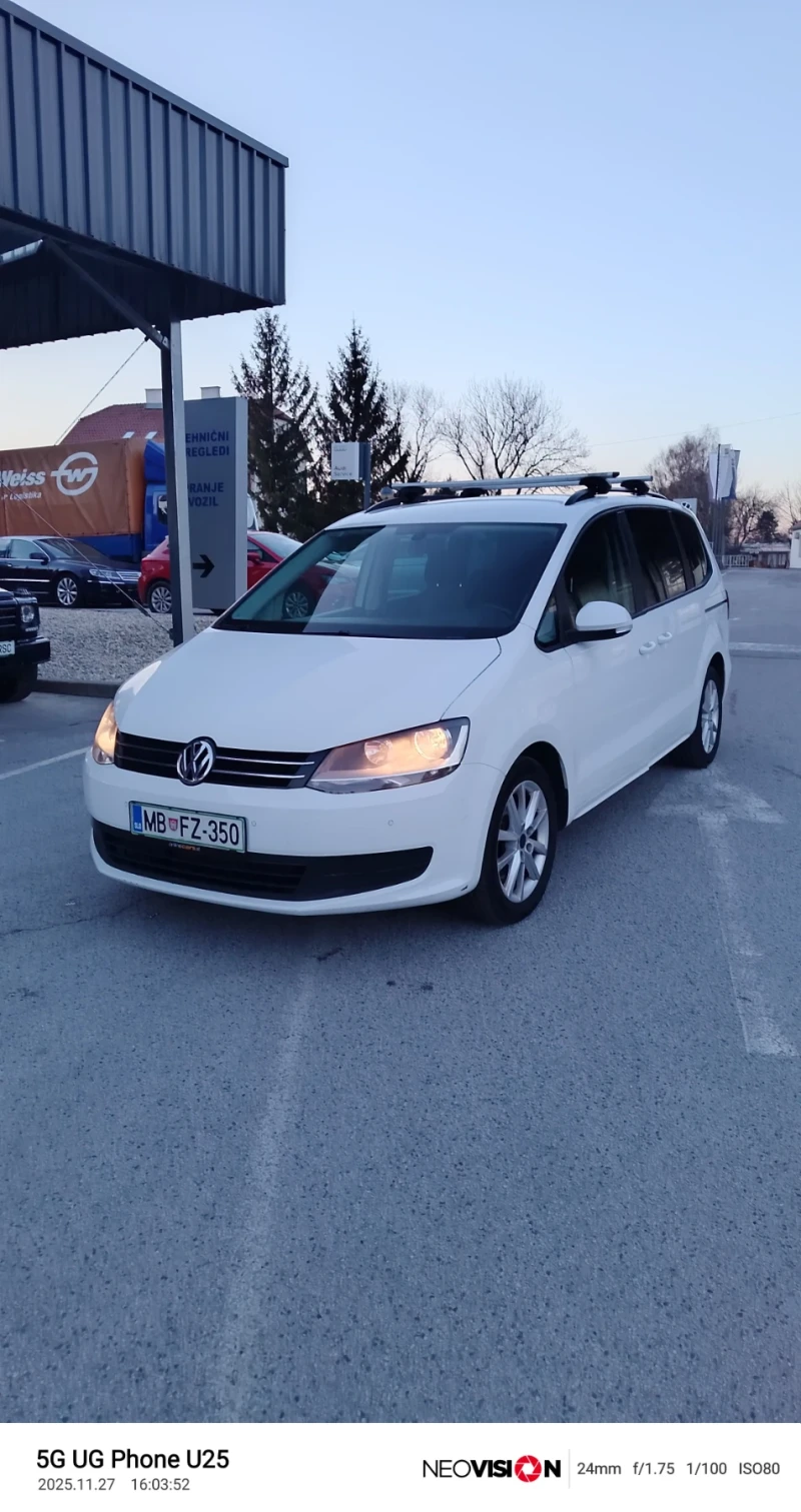 VW Sharan 2.0TDI, снимка 6 - Автомобили и джипове - 52624921