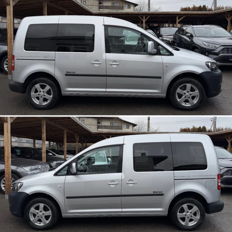 VW Caddy 2.0i EcoFuel (фабричен метан)ПЪЛНА ИСТОРИЯ В VW, снимка 5 - Автомобили и джипове - 53326917