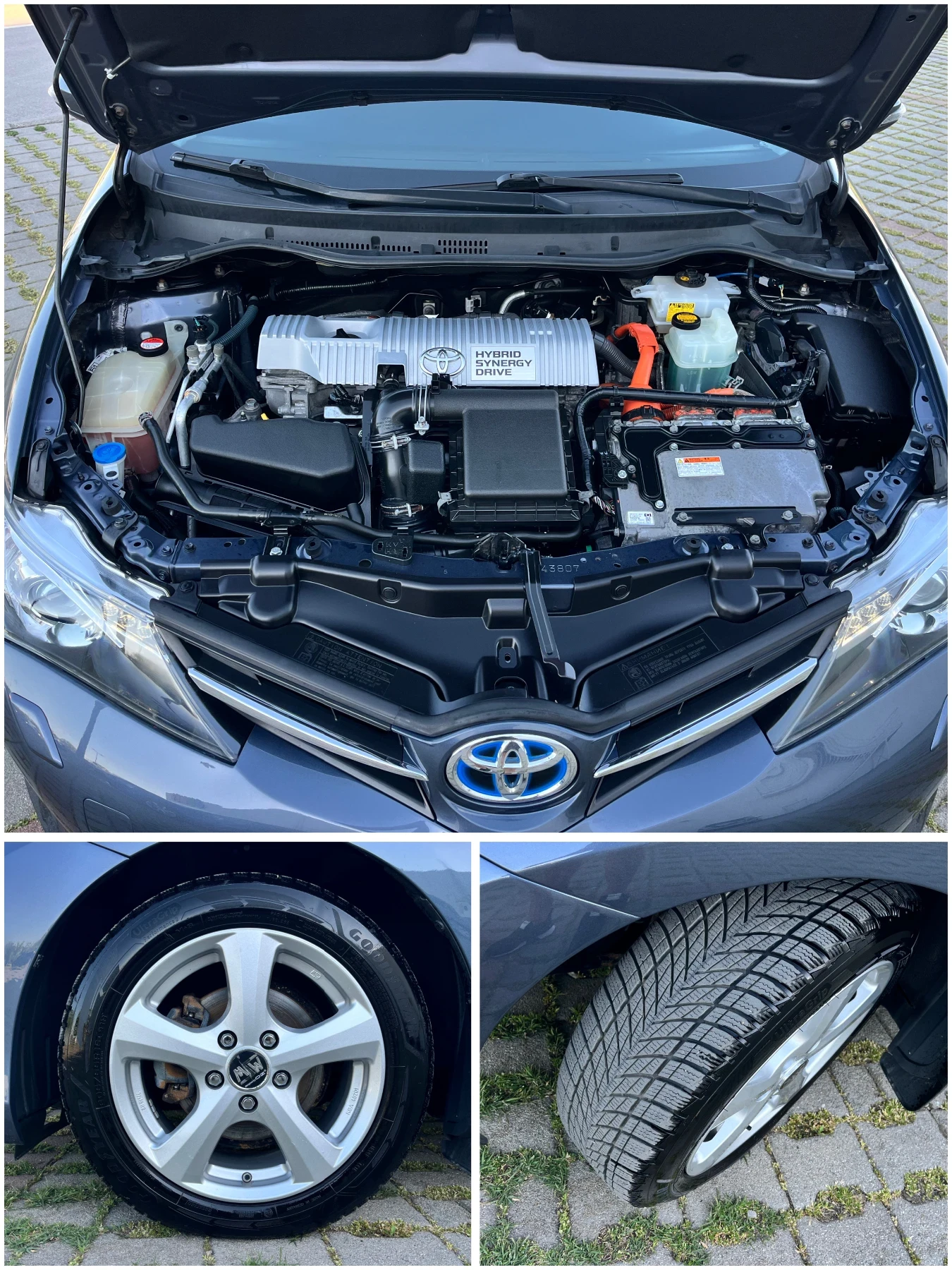 Toyota Auris 1, 8i-HYBRID/NAVI/КАМЕРА/ПОДГРЕВ/ТОП!!!, снимка 17 - Автомобили и джипове - 54459437