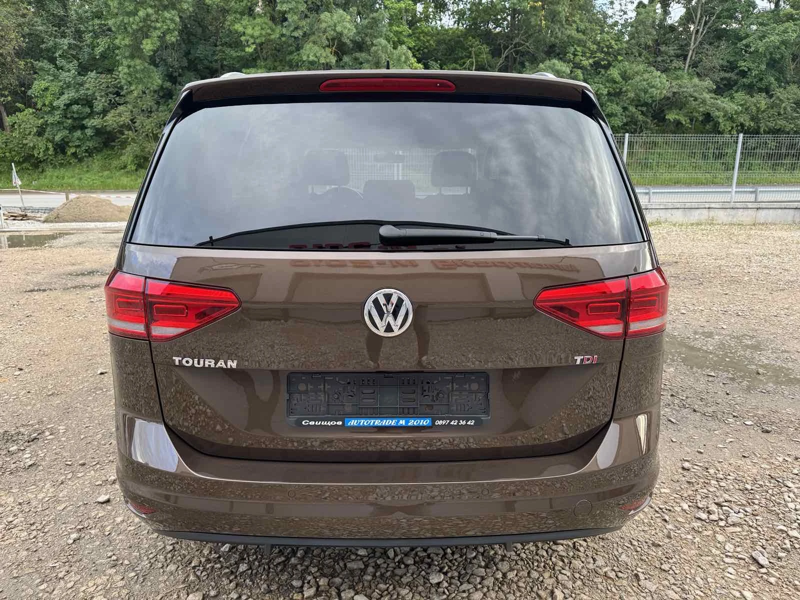 VW Touran DIESEL* AVTOMAT* UNIKAT* evro6* , снимка 6 - Автомобили и джипове - 54634476