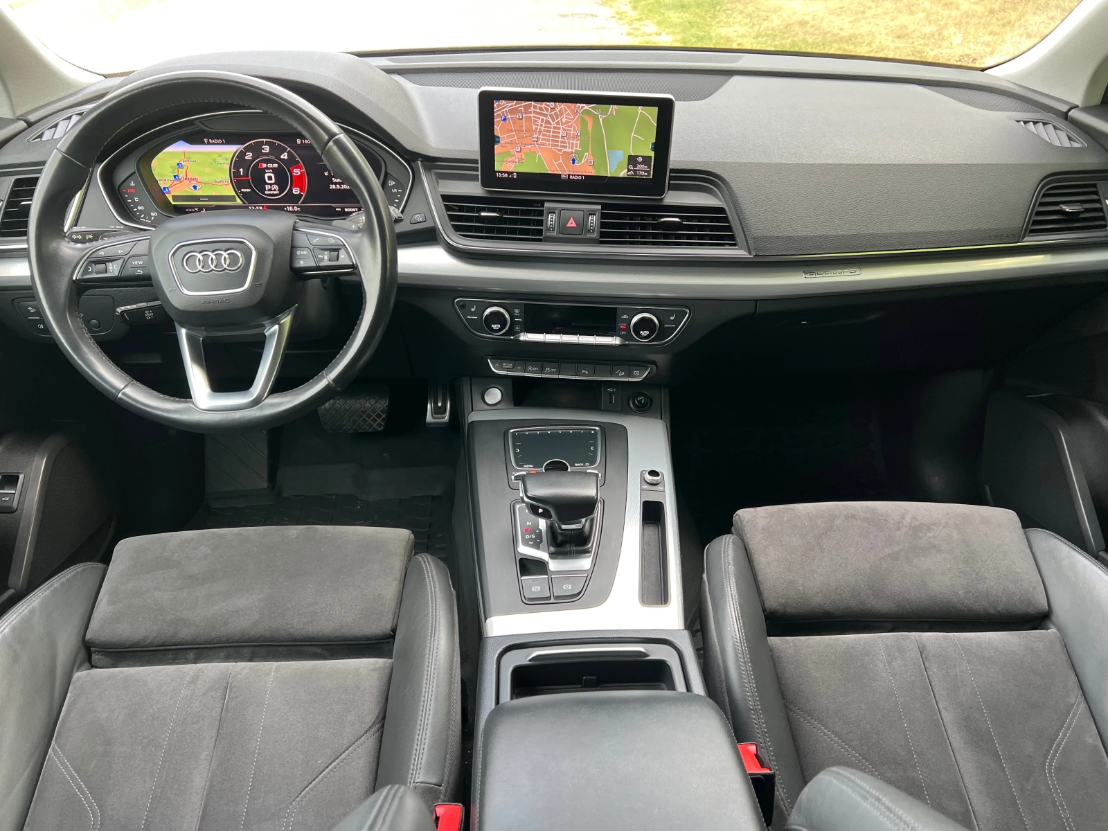 Audi Q5 3.0TDi-SPORT/50TDi-286p.s-Matrix/69000km!!!Euro 6! | Mobile.bg   12