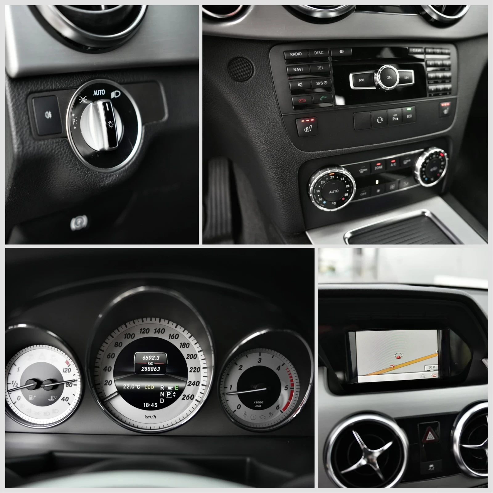 Mercedes-Benz GLK 220CDI* AMG* 7GTronic* Подгрев* Сменени вериги* , снимка 15 - Автомобили и джипове - 55082214
